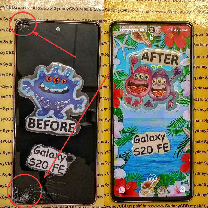 Galaxy S20 FE Screen Replacement