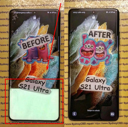 Samsung Galaxy S21 Ultra Screen Replacement