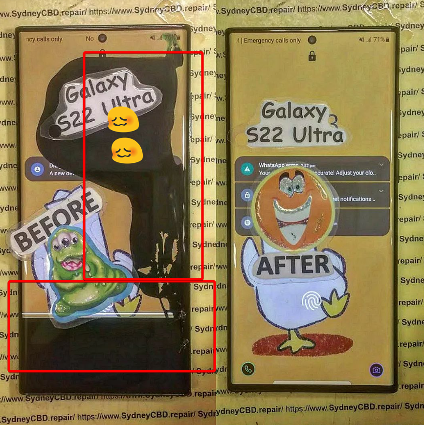 Samsung Galaxy S22 Ultra Screen Replacement