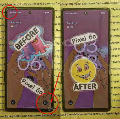 Google Pixel 6a Screen Replacement