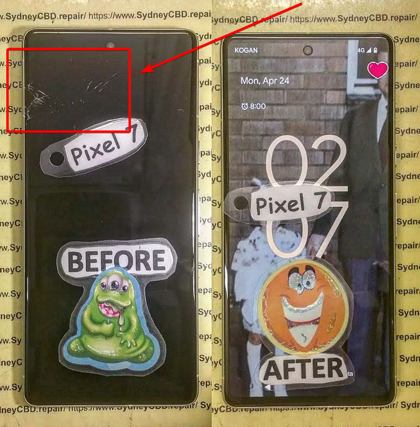 Google Pixel 8 Screen Replacement