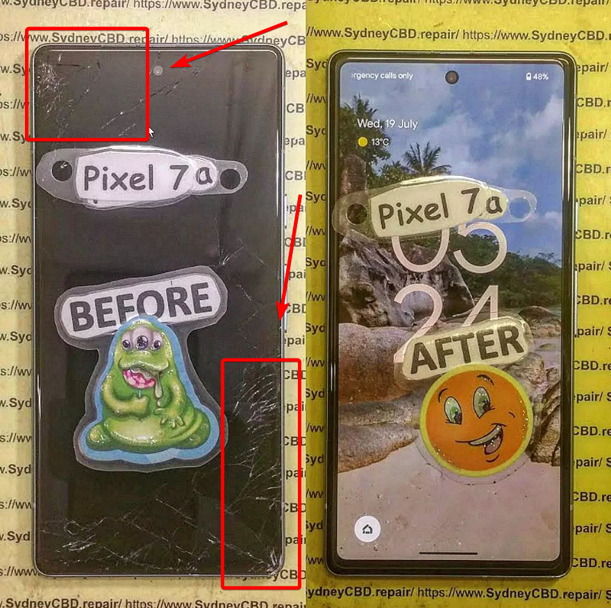 Google Pixel 7a Screen Replacement