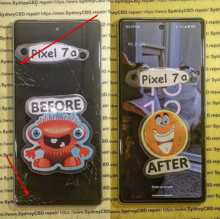 Google Pixel 7a Screen Replacement