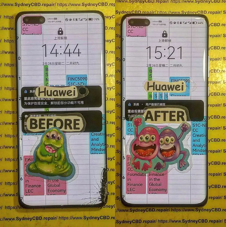 Huawei P40 Pro Screen Replacement