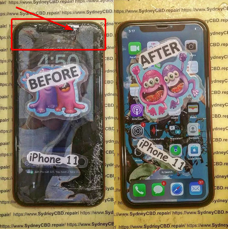Stunning Iphone 11 Screen Payment Repair image