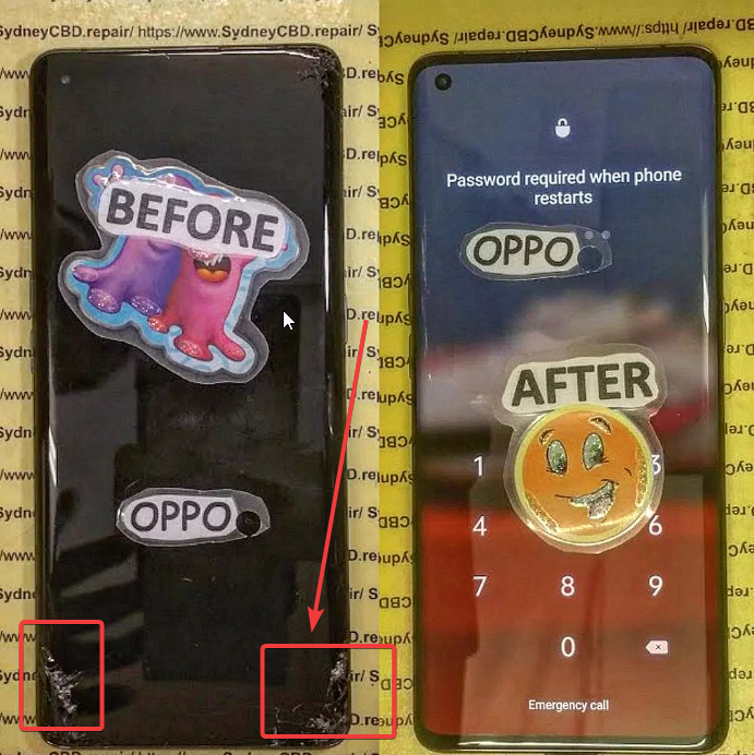 Oppo Find X2 Pro Screen Replacement