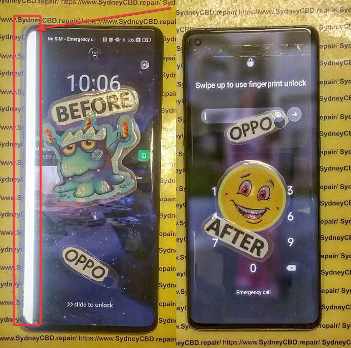Oppo Find X2 Pro Screen Replacement