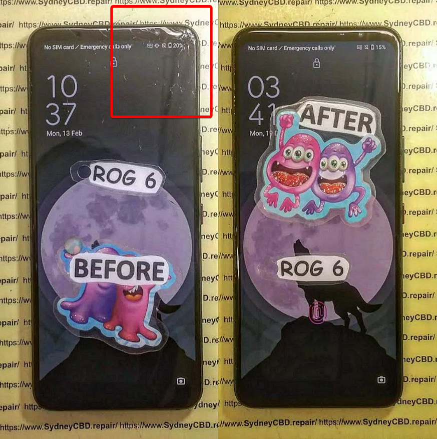 ROG Phone 6 Screen Replacement